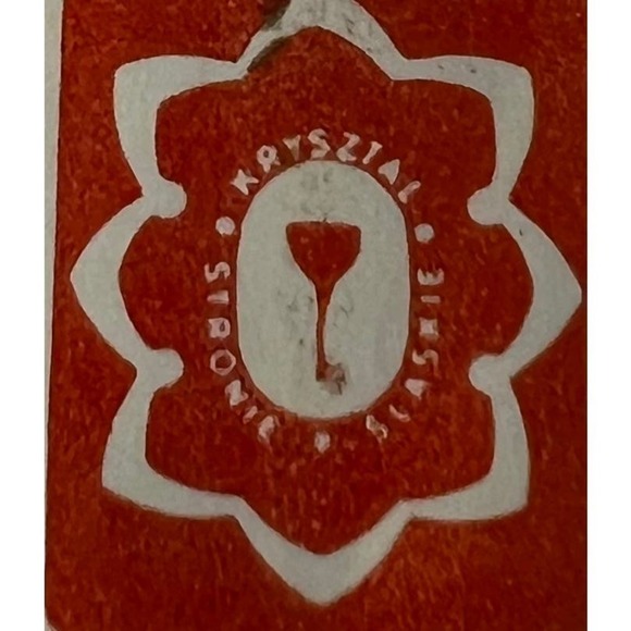 Vintage Violetta Poland Vase Hand Cut 24% Lead Hand Cut Crystal Bowl - Picture 7 of 10